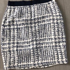Kate Spade fabric mini skirt